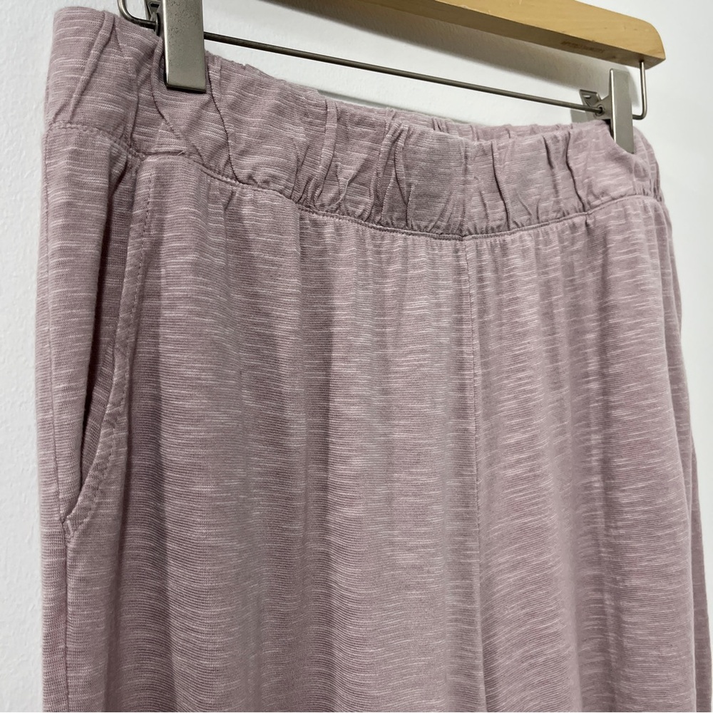 Garnet Hill Quiet Luxury Elevated Casual Pull On Comfy Lounge Joggers [size L] - Picture 5 of 10